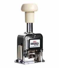 得力7506六位自動號碼機