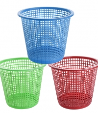 君臨C802中方格垃圾簍（小號）混色*120pcs