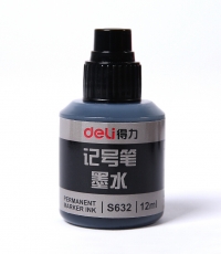 得力思達S632記號筆墨水(黑)*20