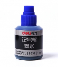 得力思達S632記號筆墨水(藍)*20