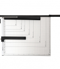 得力8012切紙機(白灰)