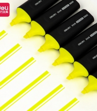 得力S600熒光筆黃*10