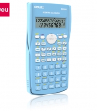 得力D82MS函數計算器(藍)