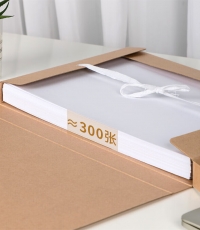 得力5610無酸牛皮紙檔案盒30mm(棕黃)(10個/包)