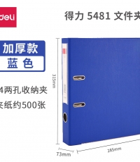 得力5481經(jīng)濟(jì)型快勞夾(藍(lán))*6