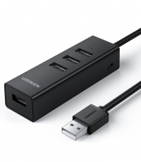 綠聯USB2.0分線器4口帶Micro USB供電接口1米80335