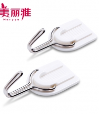 美麗雅HC062818簡(jiǎn)色經(jīng)典小粘鉤6個(gè)/板