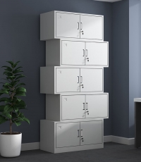 鑫瑞達單鎖分體五節柜L850*W390*H2080cm（0.6）