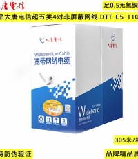 大唐電信超五類網線305M/箱