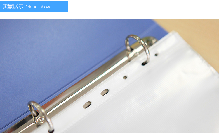 齊心EH303A-1 11孔文件保護袋（100pcs）